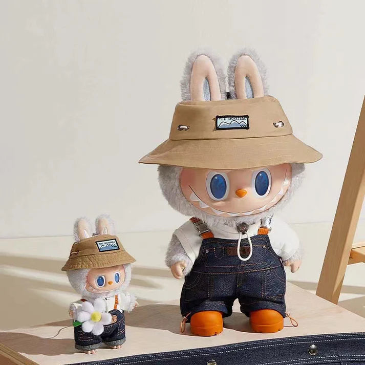 Labubu Fall in wild plush doll with key chain (preorder in 3 days)