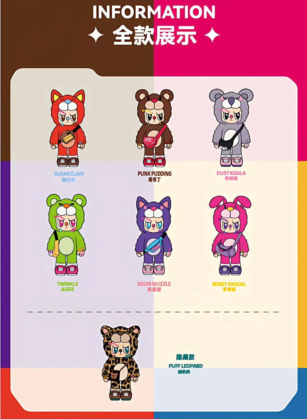 REBEL BEAR Rebellious Bear Street Blind Box