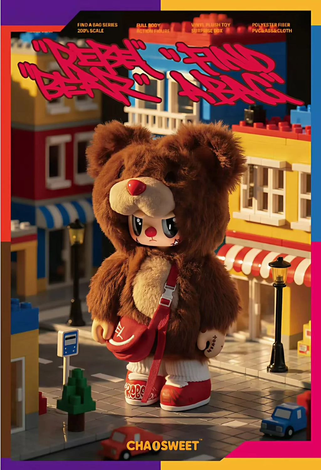 REBEL BEAR Rebellious Bear Street Blind Box