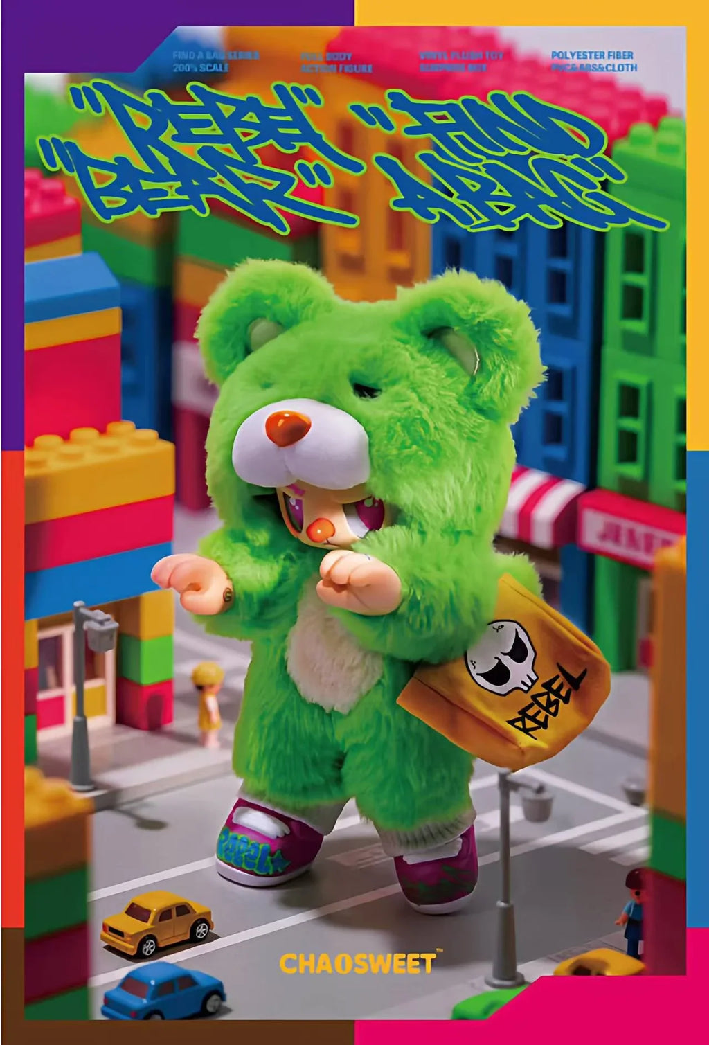 REBEL BEAR Rebellious Bear Street Blind Box