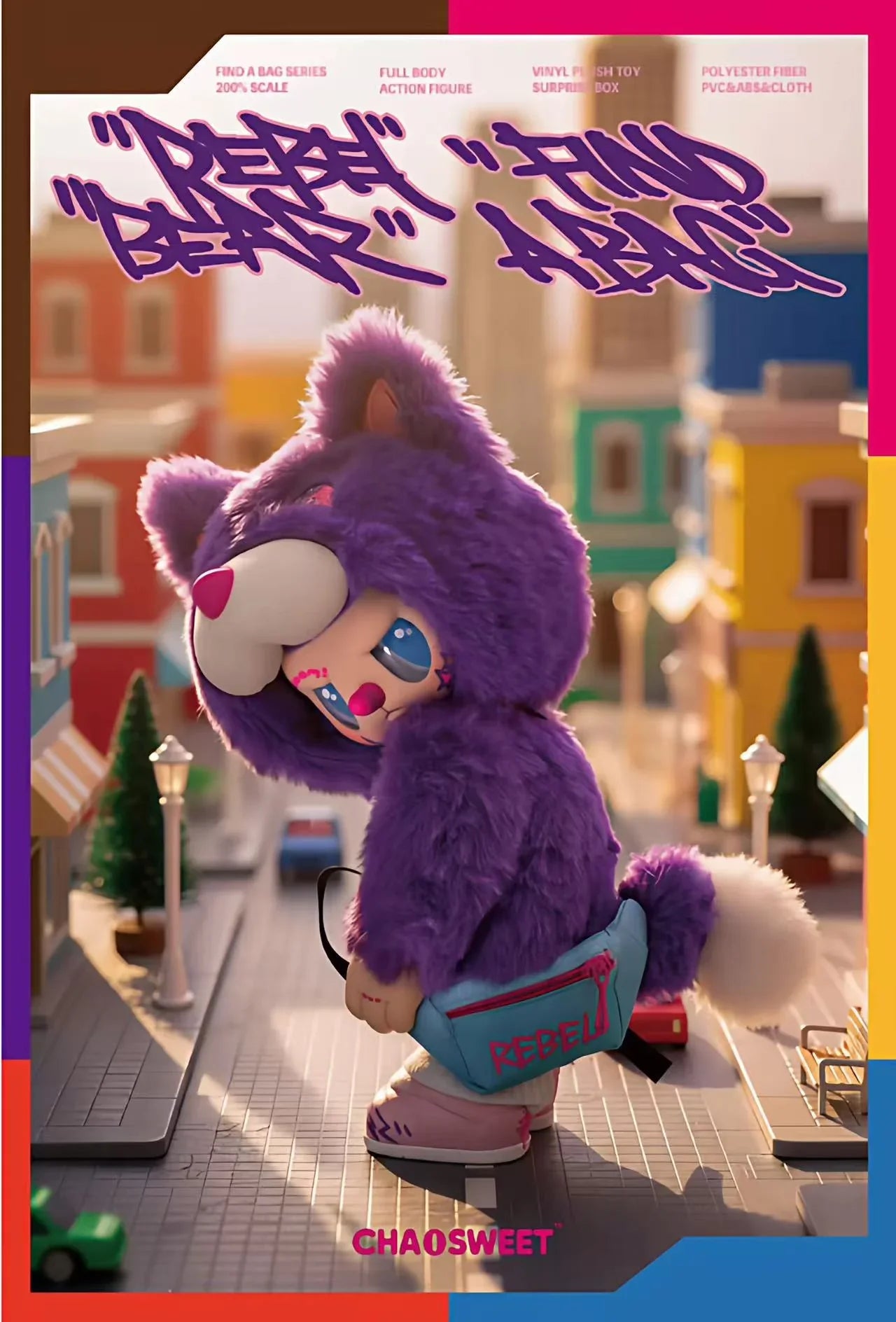 REBEL BEAR Rebellious Bear Street Blind Box