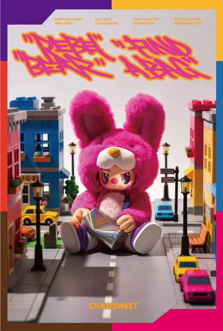 REBEL BEAR Rebellious Bear Street Blind Box