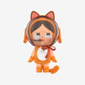 CRYBABY Space Cat Figurine-Orange