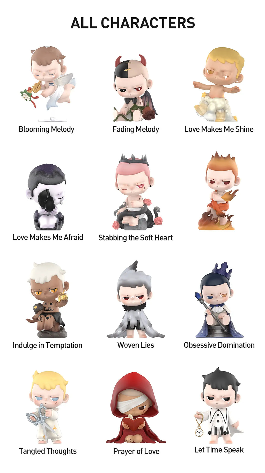 KUBO Angel's poem series figures blind box