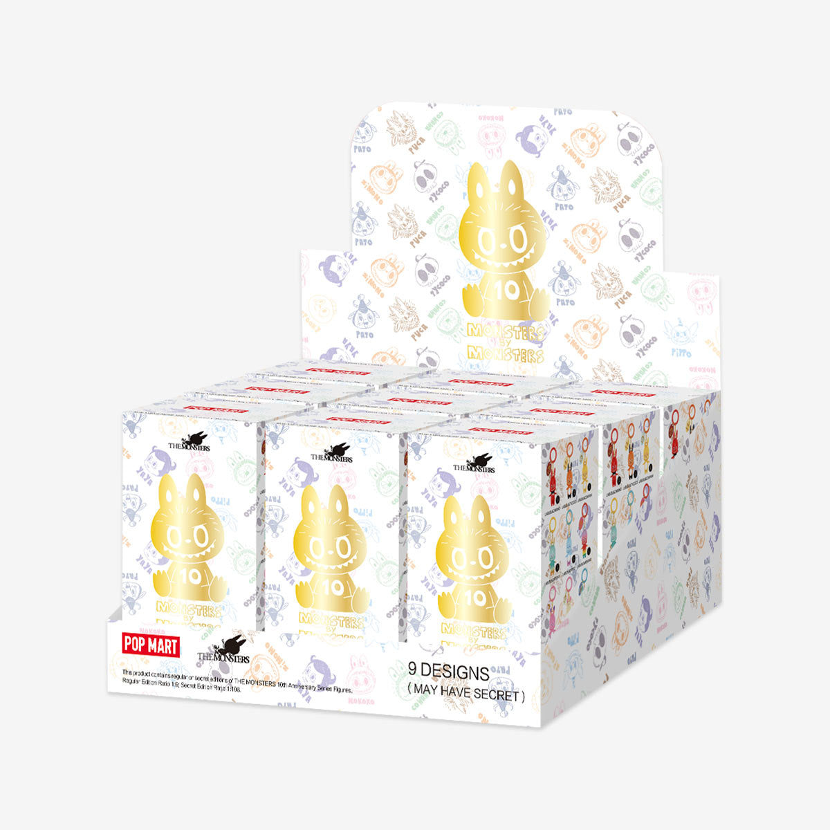 The monster 10th Anniversary Series Handheld Blind Box