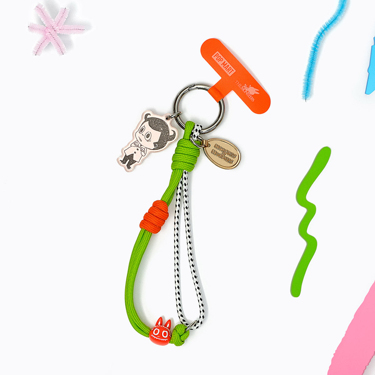 The Monster 10th Anniversary Series Handheld Phone Pendant Blind Box