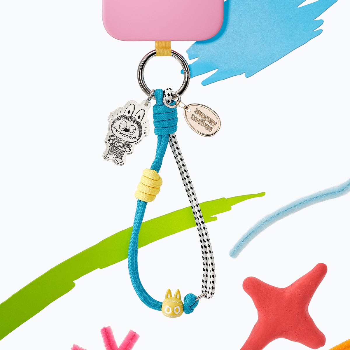 The Monster 10th Anniversary Series Handheld Phone Pendant Blind Box