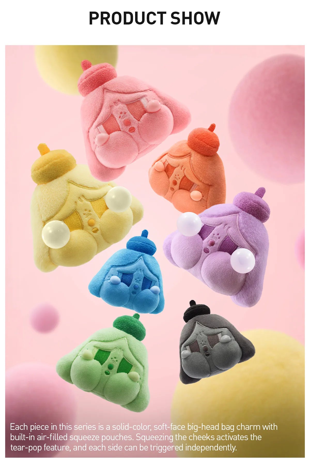 CRYBABY Tears Launch Project Series-PlushPendant Blind Box