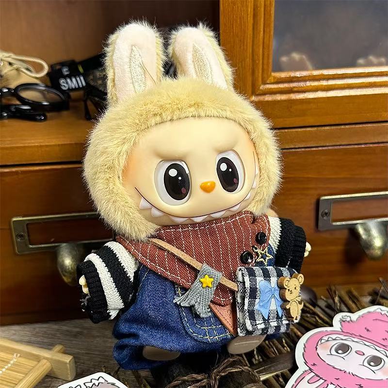 Clothing only, doll clothes, 17cm plush doll clothes