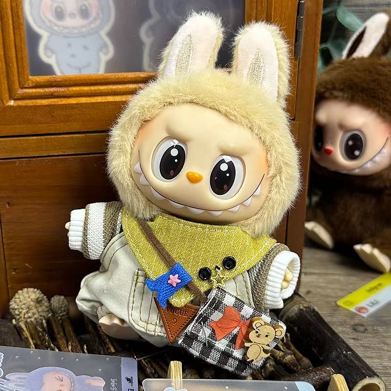 Clothing only, doll clothes, 17cm plush doll clothes