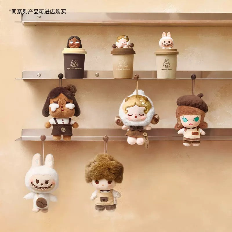 POP BEAN Coffee Factory Series-Plush Pendant