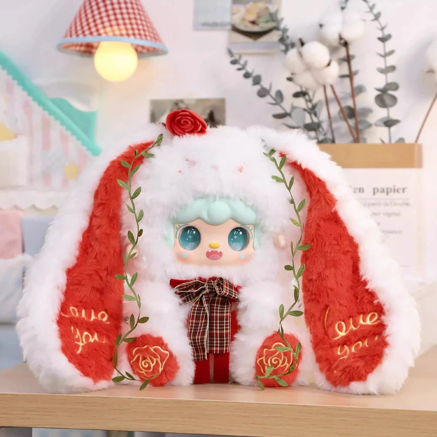 Yooki 400% V4 Bunny's Floral Fragments Series Plush Blind Box