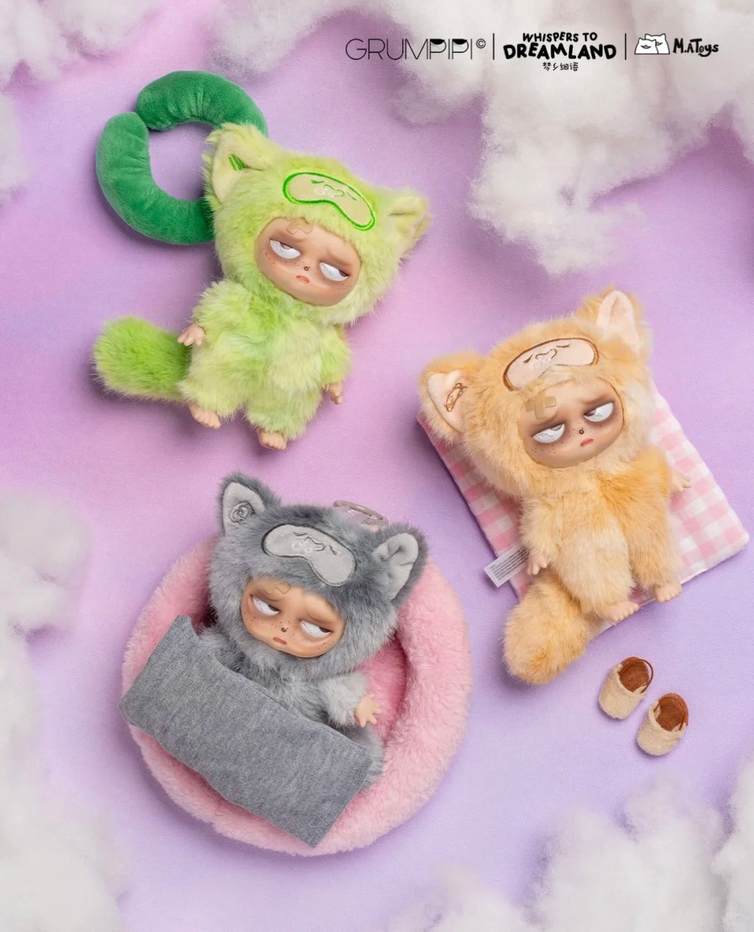 Grumpipi V2 Whispers To Dreamland Series Plush Blind Box