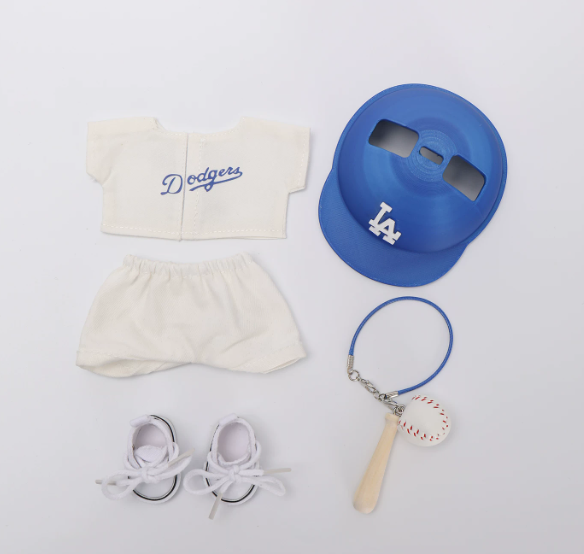 17th baseball suit set, labubu doll clothes, first generation, second generation, third generation