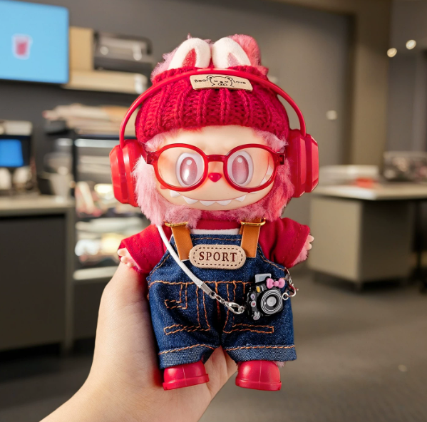 17cm Third Generation Baby Clothes The MPNSTER First and Second Generation Doll Doll Clothes Front High Energy 3.0 Love Lucky Loyalty