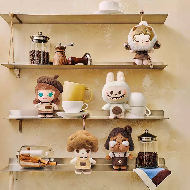 POP BEAN Coffee Factory Series-Plush Pendant