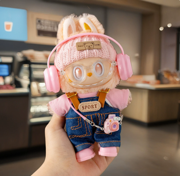 17cm Third Generation Baby Clothes The MPNSTER First and Second Generation Doll Doll Clothes Front High Energy 3.0 Love Lucky Loyalty