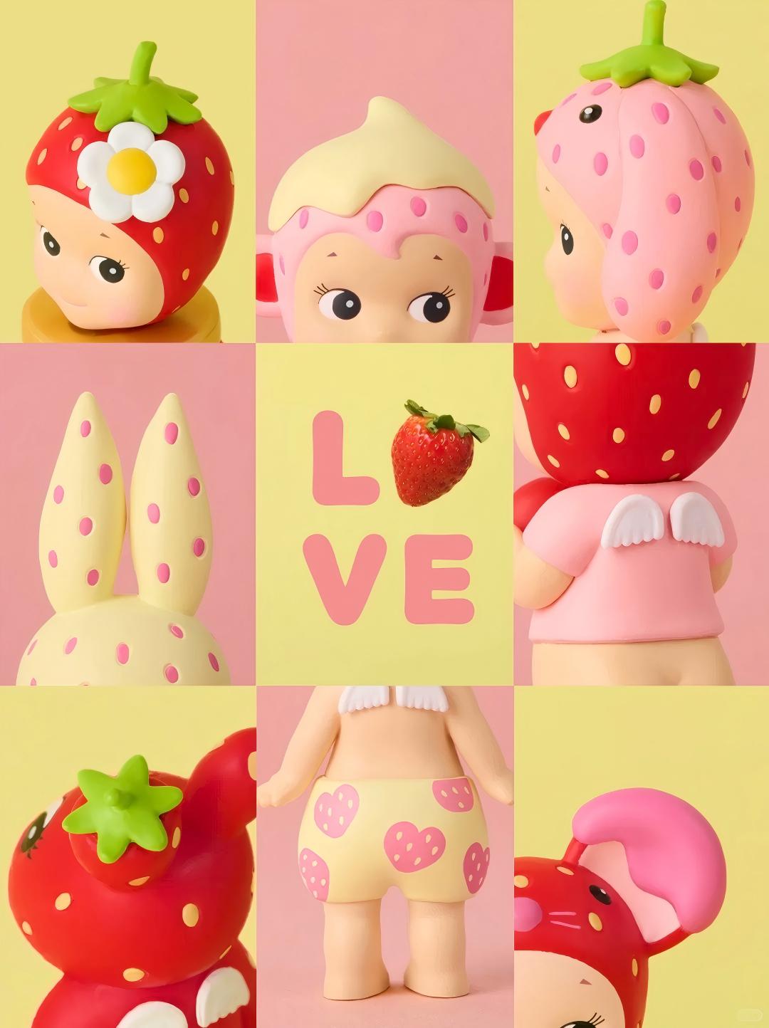 Sonny Angel's Love Strawberry Blind Box