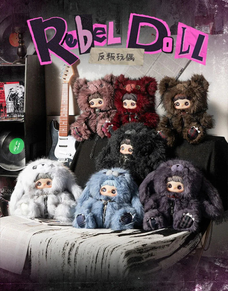 MayMei-V7 Rebel Doll Backpack Series Plush Blind Box【HiToys】