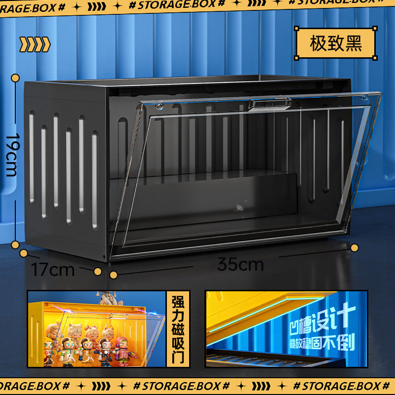 Cargo-X™ Stackable Container Display Box - Industrial Collection Pod