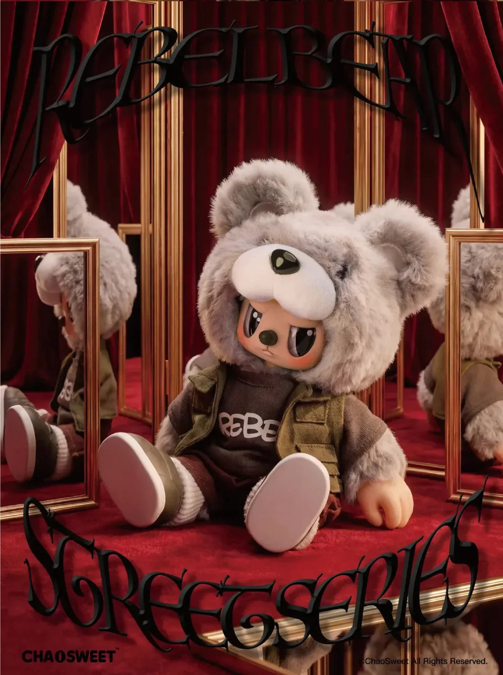 REBEL BEAR Sweetheart Zoo Blind Box