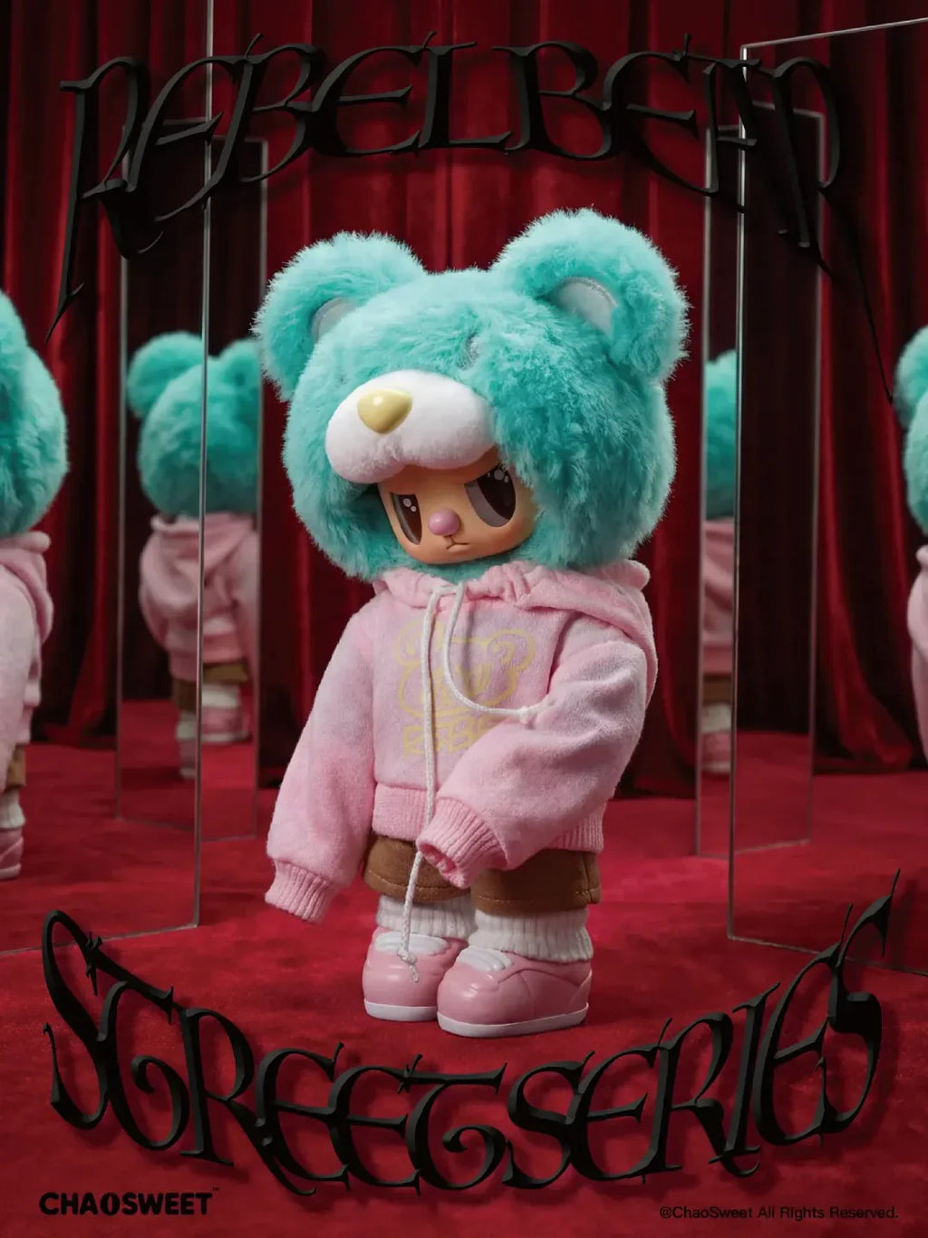 REBEL BEAR Sweetheart Zoo Blind Box