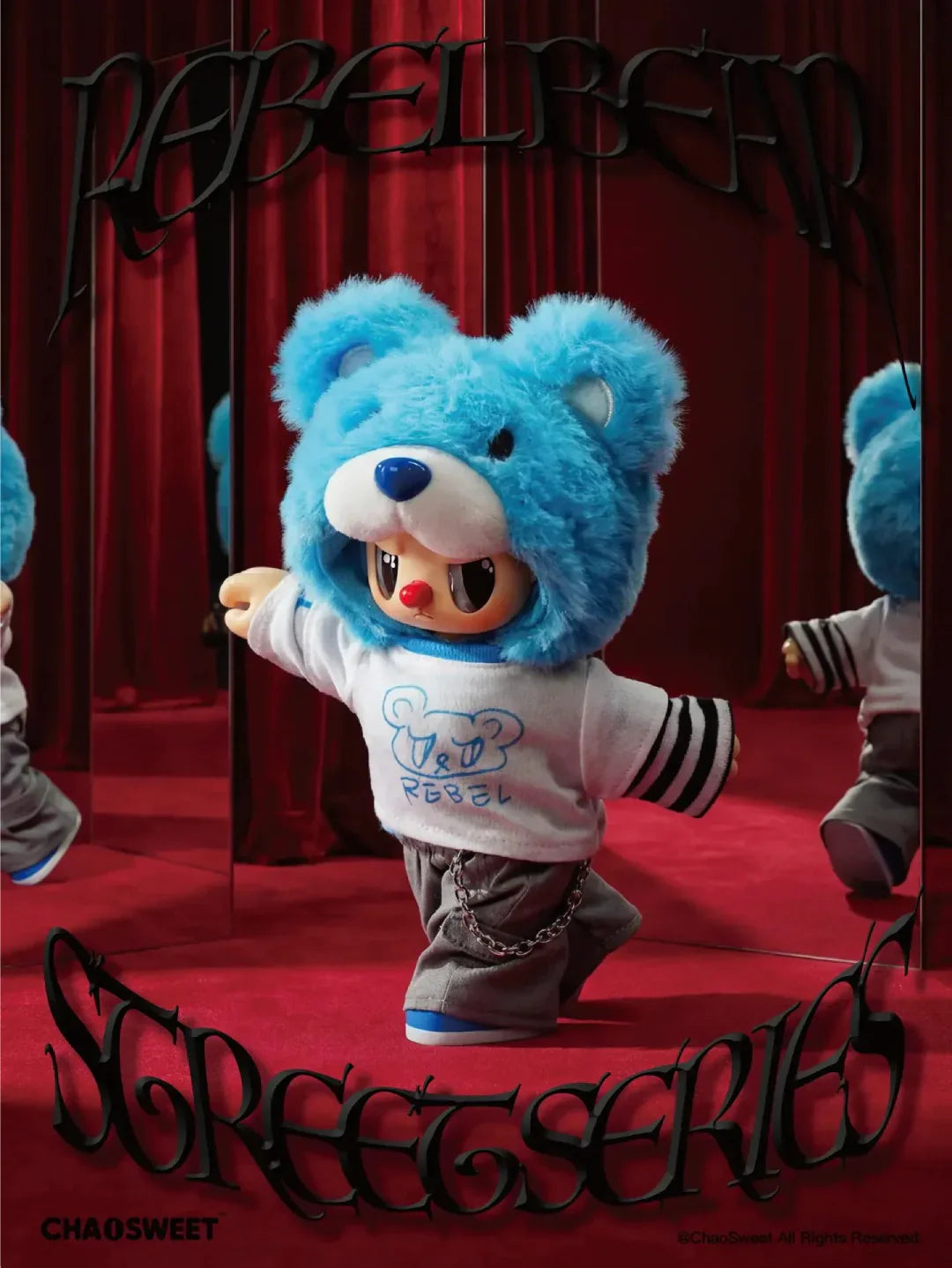 REBEL BEAR Sweetheart Zoo Blind Box