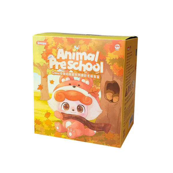 Q.Kid Animal Preschool Series Plush Blind Box【jotoys】