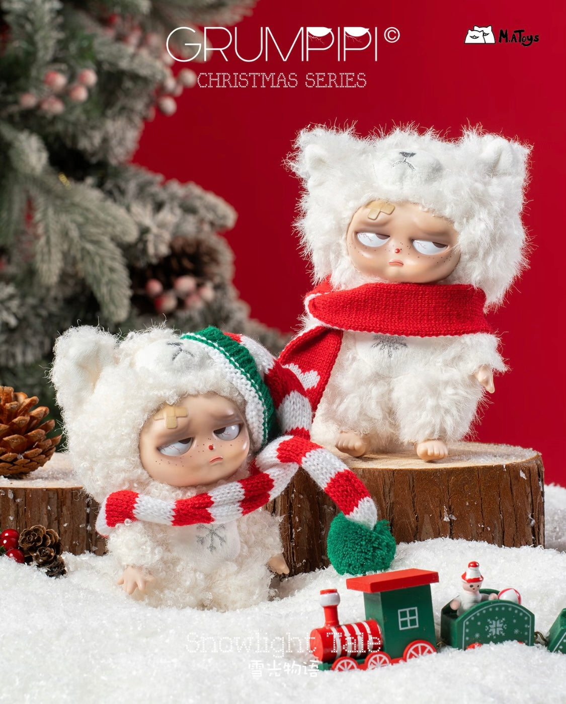 Sleepless Grumpipi Snowlight Tale Series Plush Blind Box