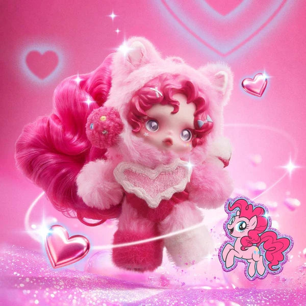 SKULLPANDA × My Little Pony Series Plush Doll Pendant Blind Box