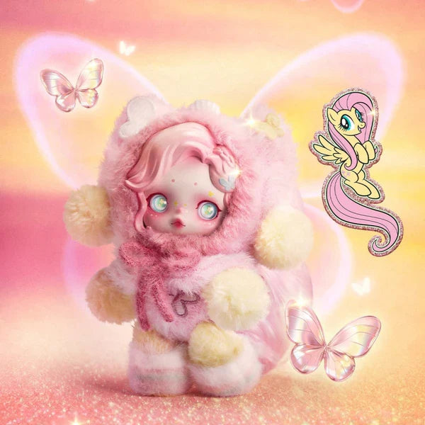 SKULLPANDA × My Little Pony Series Plush Doll Pendant Blind Box