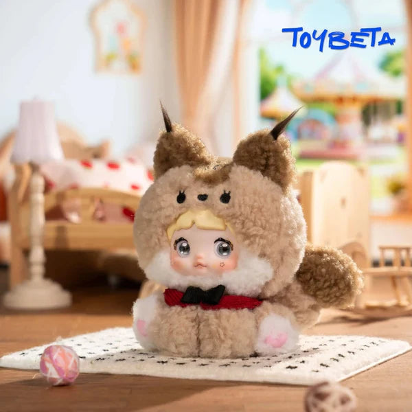 Nommi-V12 Sitting Zoo Series Plush Blind Box【HiToys】